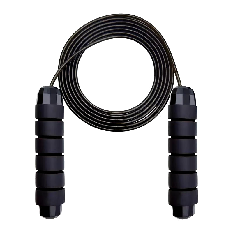 Adjustable Tangle-Free Speed Jump Rope with Ball Bearings & Foam Handles for Home Workouts and Fitness