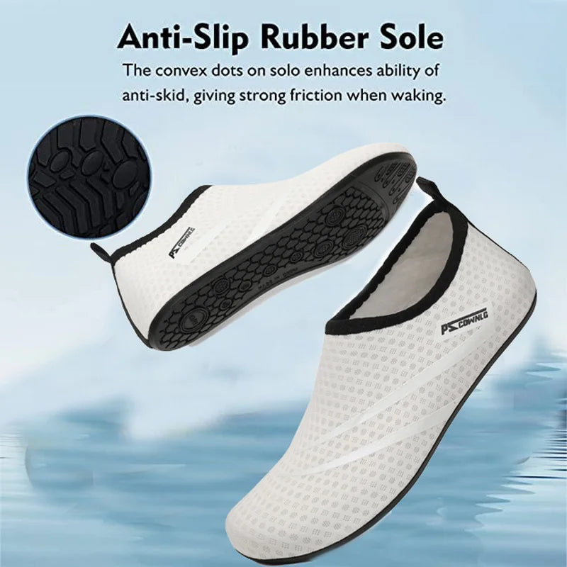 Versatile Aqua Shoes for Women and Men - Perfect for Beach, Swimming, Surfing, and Water Sports