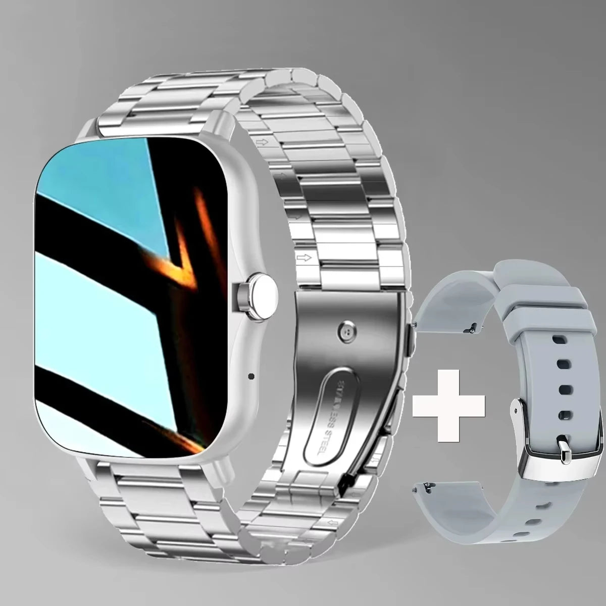 2026 Smartwatch with 1.83-Inch HD Display - Multi-Sport Modes, Bluetooth Calling & Health Tracking for Men and Women