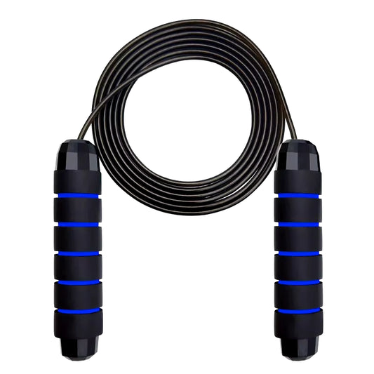 Adjustable Tangle-Free Speed Jump Rope with Ball Bearings & Foam Handles for Home Workouts and Fitness