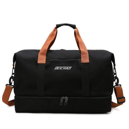 Versatile Neutral Color Backpack for Men and Women - Perfect Travel Companion and Luggage Bag