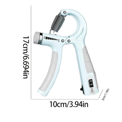Adjustable 5-60Kg Hand Grip Strengthener with Counter - Ultimate Forearm and Wrist Exerciser for Muscle Building