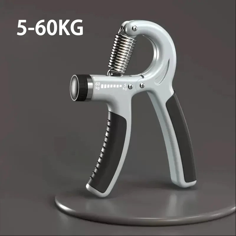Adjustable 5-60Kg Hand Grip Strengthener with Counter - Ultimate Forearm and Wrist Exerciser for Muscle Building