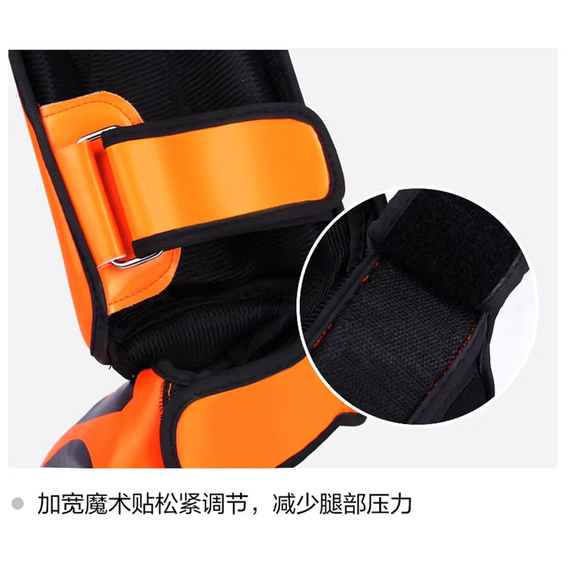 Ultimate Kickboxing Shin Guard Pads - Muay Thai, Taekwondo, and Martial Arts Leg Protectors