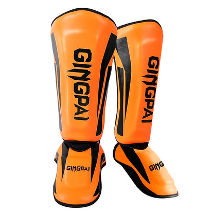 Ultimate Kickboxing Shin Guard Pads - Muay Thai, Taekwondo, and Martial Arts Leg Protectors