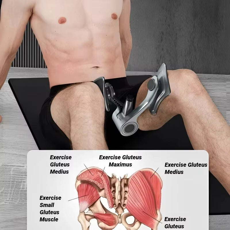 Kegel Fitness Equipment for Men - Home Pelvic Muscle Trainer & Buttock Strengthener