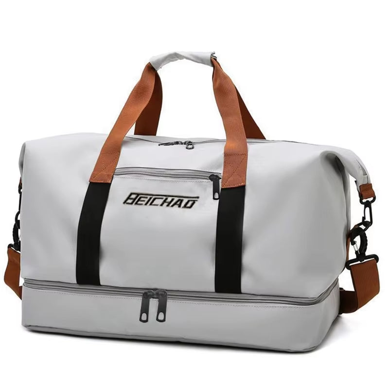 Versatile Neutral Color Backpack for Men and Women - Perfect Travel Companion and Luggage Bag