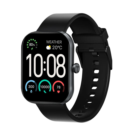 S6 Smart Watch for Men - Voice Calling, Health Monitoring, IP68 Waterproof, Smart Notifications & Voice Assistant