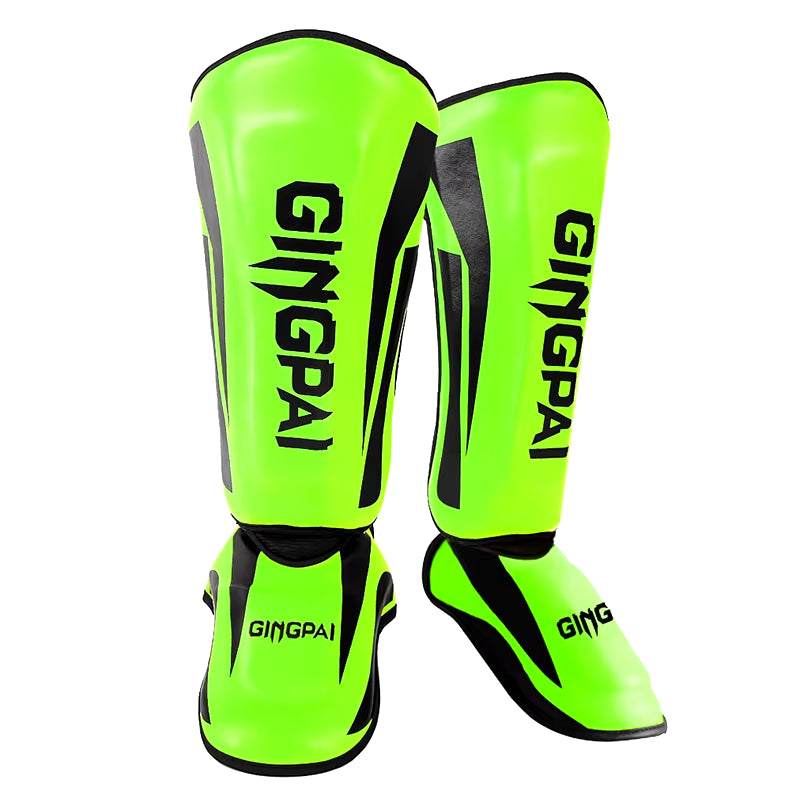 Ultimate Kickboxing Shin Guard Pads - Muay Thai, Taekwondo, and Martial Arts Leg Protectors