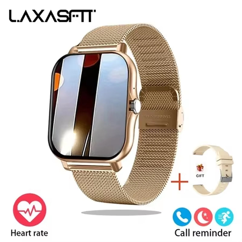 2026 Smartwatch with 1.83-Inch HD Display - Multi-Sport Modes, Bluetooth Calling & Health Tracking for Men and Women
