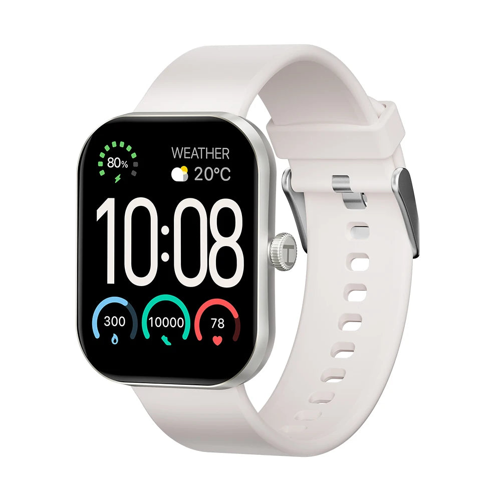 S6 Smart Watch for Men - Voice Calling, Health Monitoring, IP68 Waterproof, Smart Notifications & Voice Assistant