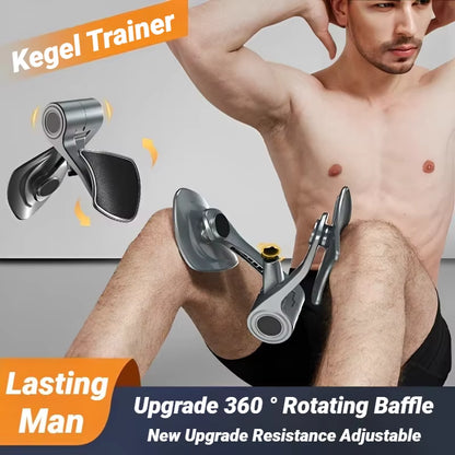 Kegel Fitness Equipment for Men - Home Pelvic Muscle Trainer & Buttock Strengthener