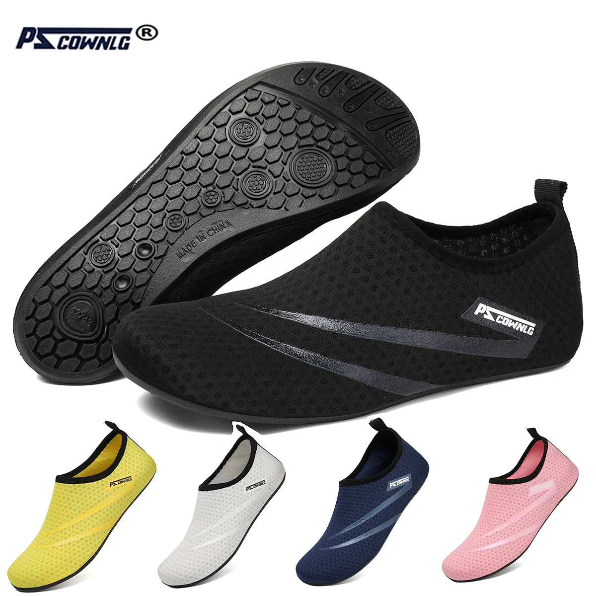 Versatile Aqua Shoes for Women and Men - Perfect for Beach, Swimming, Surfing, and Water Sports
