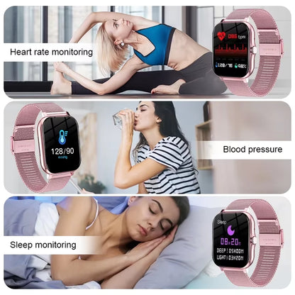 2026 Smartwatch with 1.83-Inch HD Display - Multi-Sport Modes, Bluetooth Calling & Health Tracking for Men and Women